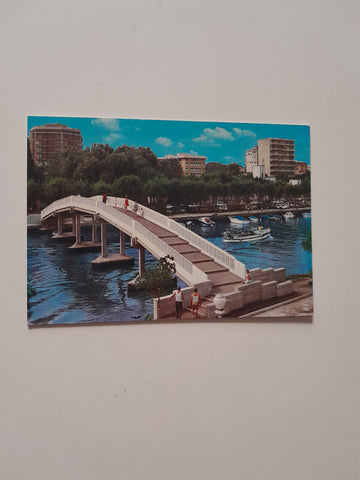 AK Grado. Ponte Nuovo sul Canale Schiusa.