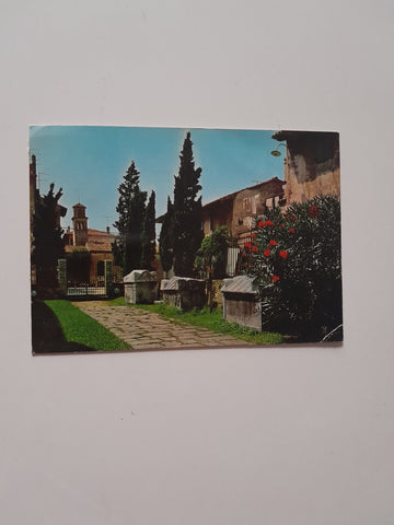 AK Grado. Ingresso al Battistero Romano.