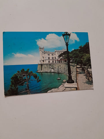 AK Trieste. Castello di Miramare.