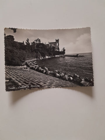 AK Trieste. Castello di Miramare.