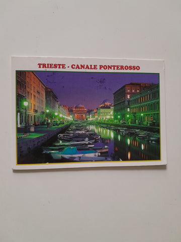 AK Trieste. Canale Ponterosso.