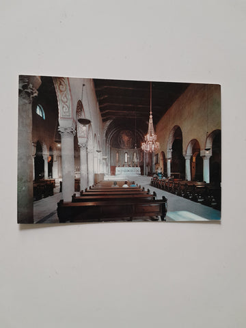 AK Trieste. Basilica di S. Giusto. Interno.