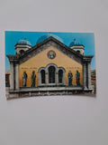 AK Trieste. Il mosaico sulla facciata del Tempio di S. Spiridione di Trieste.