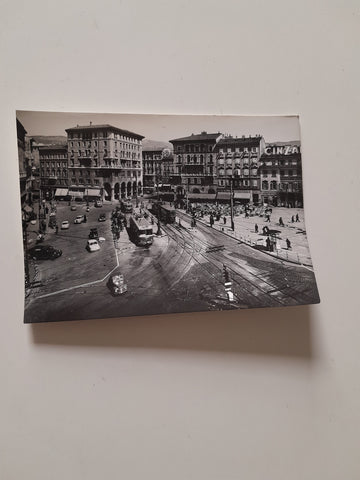 AK Trieste Piazza Goldoni.