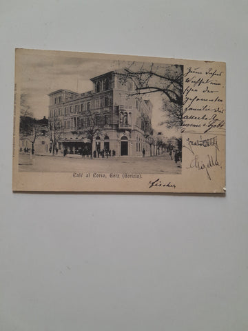 AK Gorizia (Görz) Cafe al Corso.