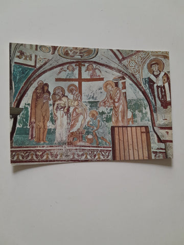 AK Aquileia  - Cripta della Basilica La Deposizione.