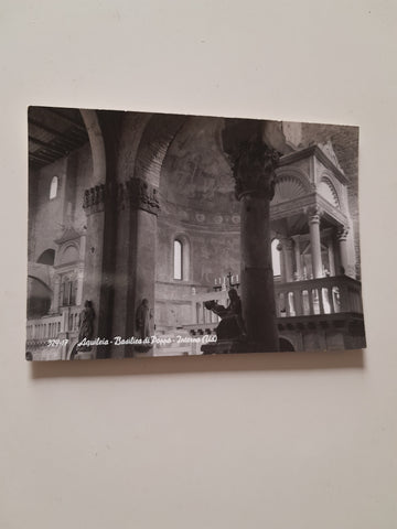 AK Aquileia Basilica di Poppo Interno.