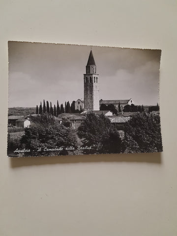 AK Aquileia Il Campanile della Basilica.