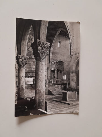 AK Aquileia Interno della Basilica. Particolare.