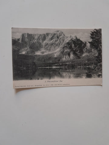 AK 2. Weissenfelder See. (1904)