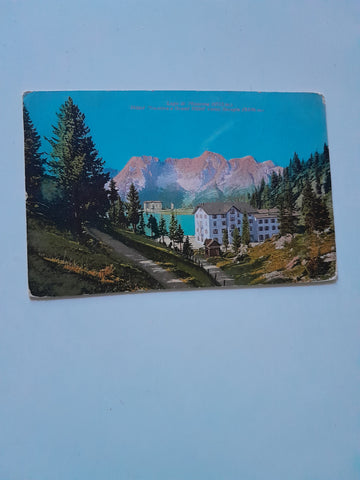 AK Lago di Misurina. Hotel Misurina e Grand Hotel verso Sorapis.