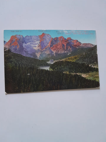 AK Lago di Misurina Dolomiti visto dal Monte Piano.