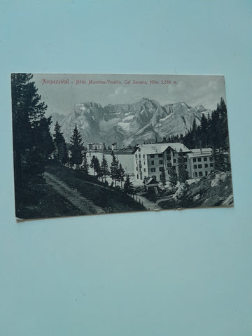 AK Ampezzotal Hotel Misurina Vecellio Col Sorapis. (1906)