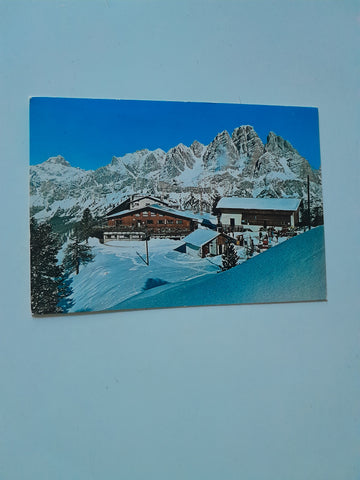 AK Stazione Funivia Monte Faloria. Croda Rossa e M. Cristallo.