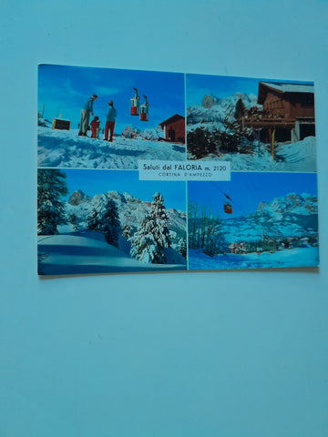 AK Saluti dal Faloria. Cortina.