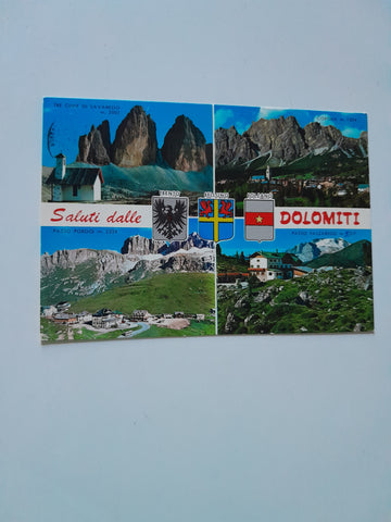 AK Saluti dalle Dolomiti.