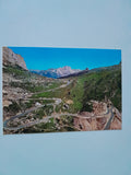 AK Passo Falzarego. S.S. N. 48 delle Dolomiti.