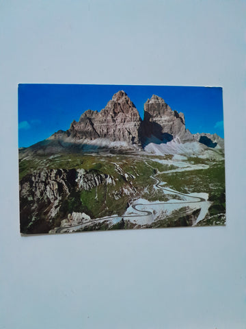 AK Dolomiti Tre Cime di Lavaredo. Versante Sud Rif. Auronzo.