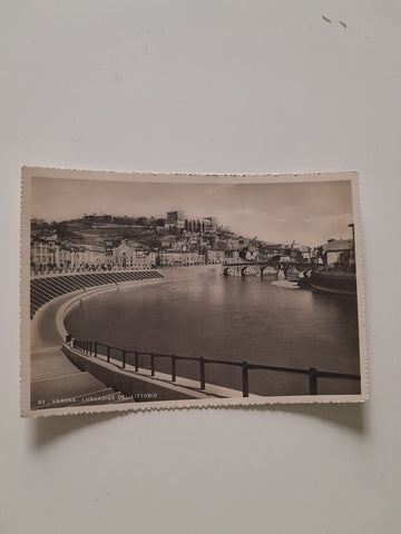 AK Verona. Lungadige del Littorio.