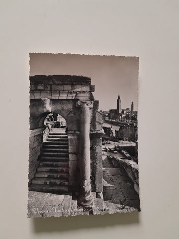AK Verona Teatro Romano Dettaglio.