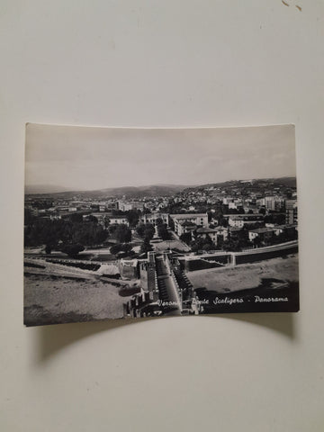 AK Verona. Ponte Scaligero. Panorama.
