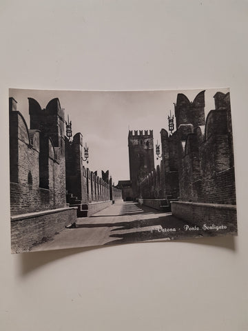 AK Verona. Ponte Scaligero.