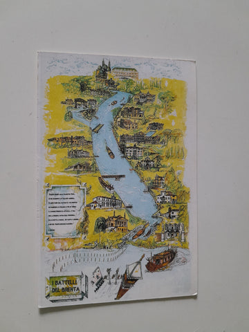 AK I Battelli del Brenta. Via Porciglia, 34. Padova.