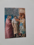 AK Padova Cappella degli Scrovegni. Giotto. Ritorno di Maria dal Rito Nuziale (Particolare)