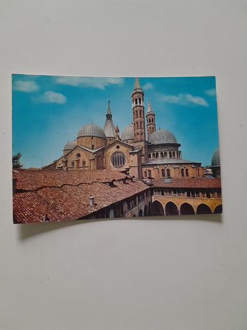 AK Padova. Basilica vista dalla terrazza del Convento.
