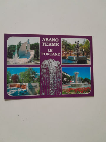 AK Abano Terme. Le Fontane.