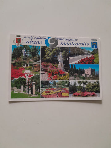 AK Abano Terme. Montegrotto Terme. parchi e giardini terme euganee.