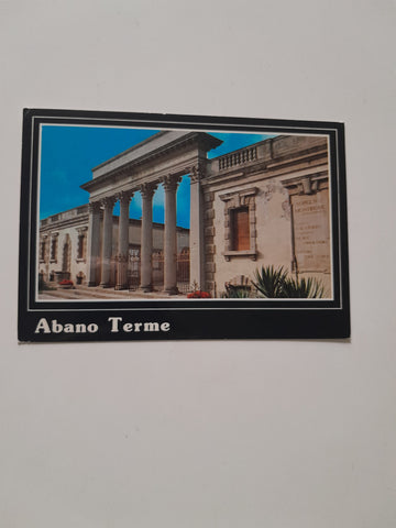 AK Abano Terme. Ingresso Antico Sorgente Montirone.