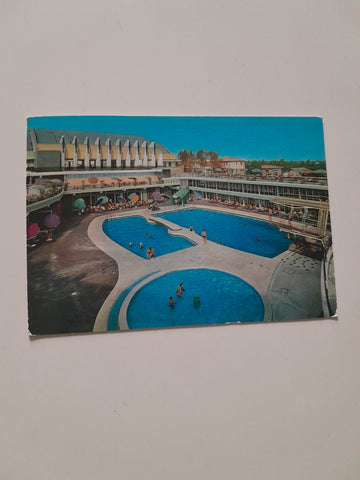 AK Abano Terme. Columbus Garten. Piscina bagni.