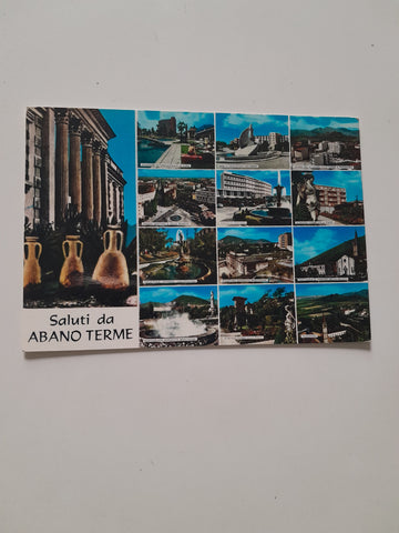 Saluti da Abano Terme.