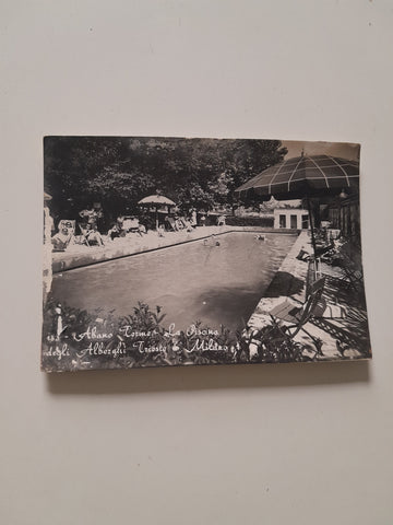 AK Abano Terme. La Piscina degli Alberghi Trieste e Milano.
