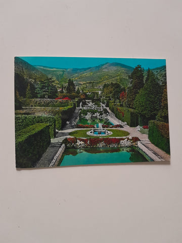 AK Valsanzibio. (Colli Euganei) Villa Barbarigo - Piscine e Labirinto.