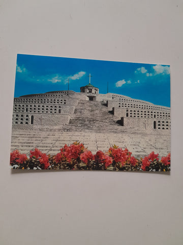 AK Monte Grappa. Cimitero Monumentale Tomba Generale Giardino e Sacello.