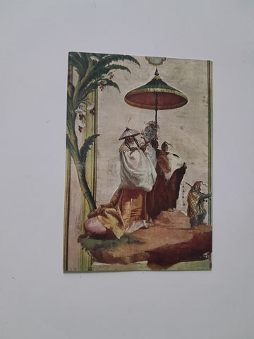 AK Vicenza. Foresteria della Villa Valmarana. Giandomenico Tiepolo. Scena cinese.