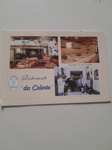 AK Volpago del Montello. Ristorante da Celeste. Via Diaz, 12. Loc. Venegazzu.