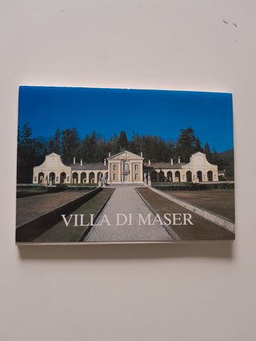 Villa di Maser. 11 AK + Vorder und Rückseite des Mäppchen.