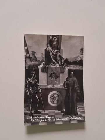 AK Castelfranco Veneto. La Vergine in Trono (Giorgione) Cattedrale.