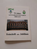 Broschüre 75 Jahre Männergesangverein Obdach. Festschrift zum Jubiläum.