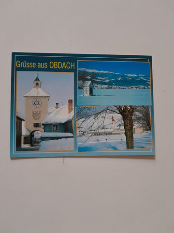AK Grüße aus Obdach.