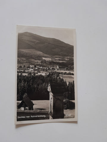 AK Seckau vom Kalvarienberg. (1929)