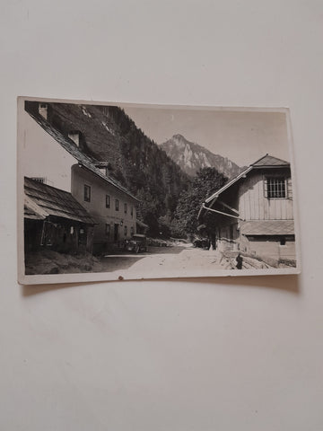 AK Gasthaus Brodjäger an der Tauernstraße. (1930)