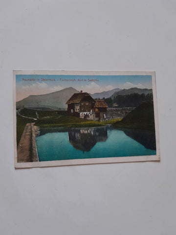 AK Neumarkt in der Steiermark. Fortnerteich.