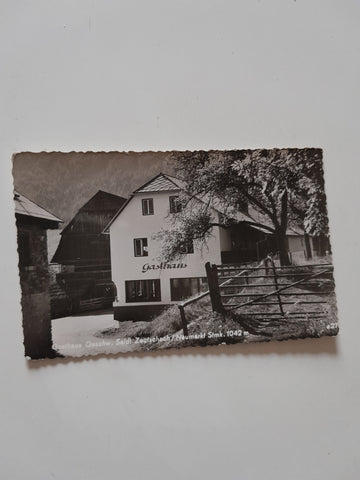 AK Zeutschach. Gasthaus Geschw. Seidl.