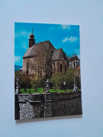 AK Benediktinerabtei St. Lambrecht. Peterskirche und Schloßkapelle.