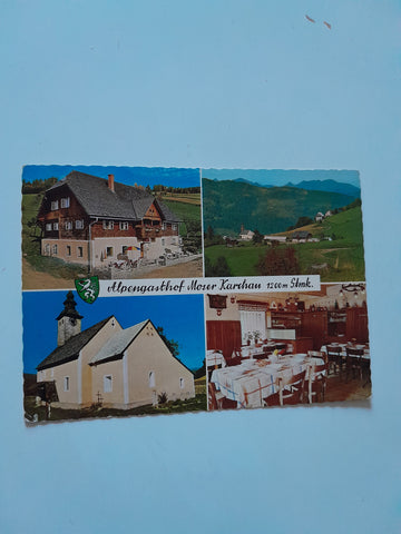 AK Karchau, St. Lambrecht. Alpengasthof Moser.