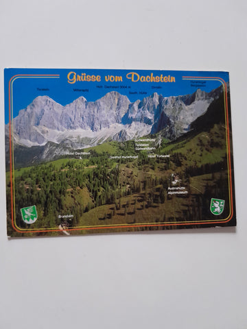 AK Grüsse vom Dachstein.